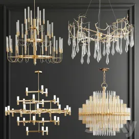 Four exclusive chandelier collection